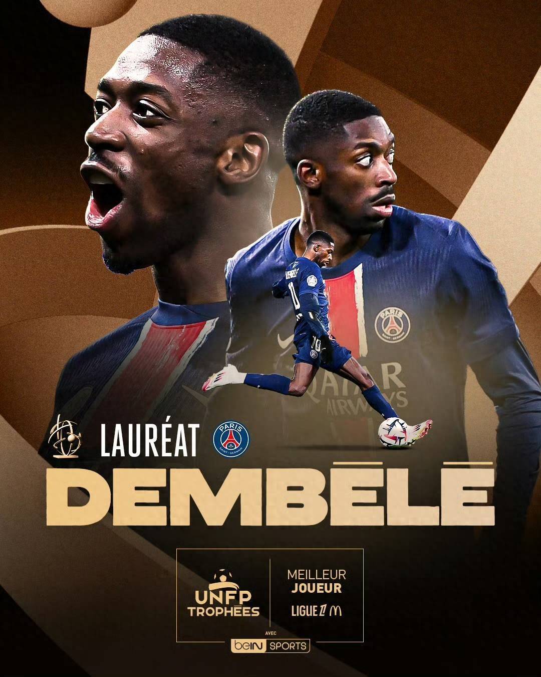 登贝莱 “逼宫” 德尚！从边路困兽到中路杀神，金球奖在望剑指欧冠